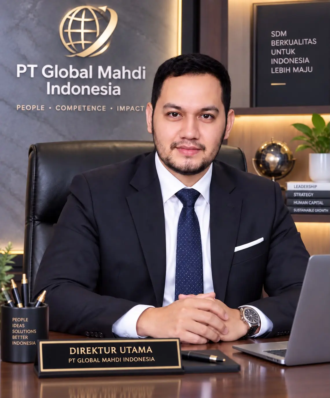 H. Mohamad Haekhal Mahessa, S.Pt., M.M., Direktur Utama PT. Global Mahdi Indonesia